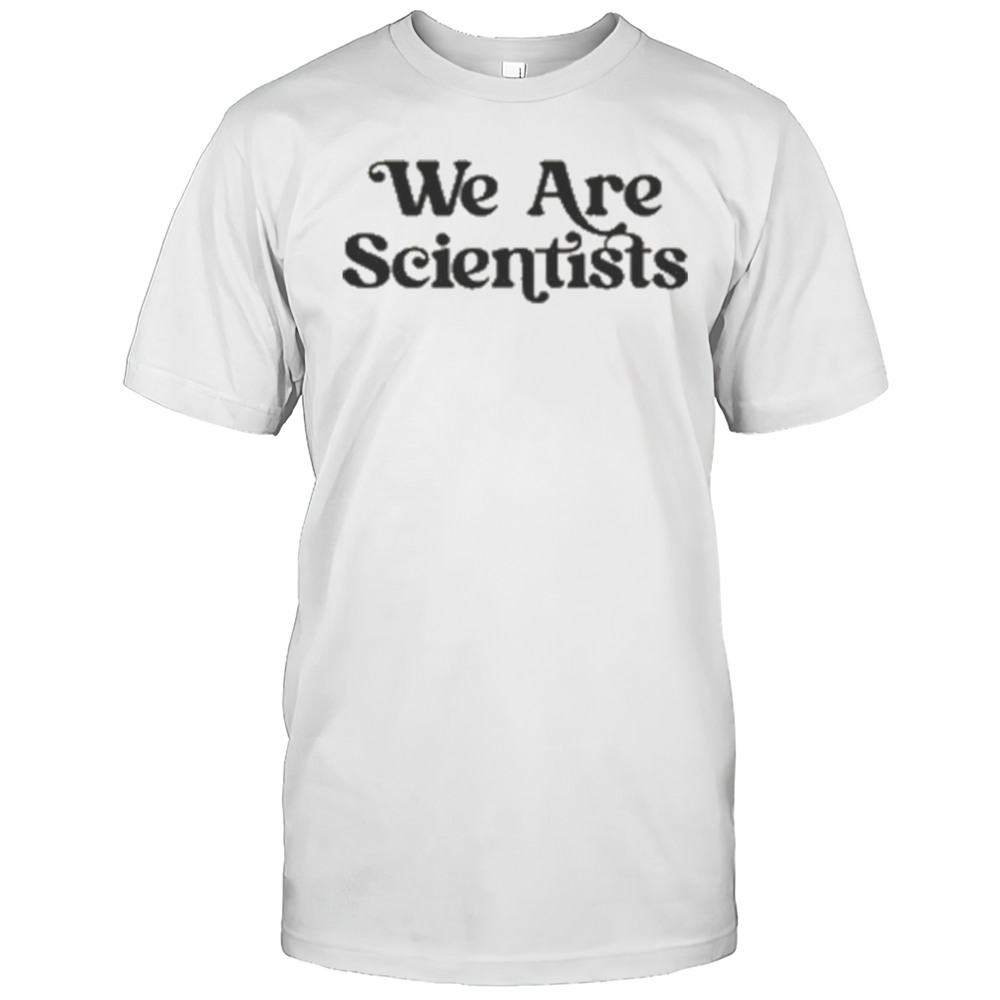 We Are Scientists Logo T-shirt