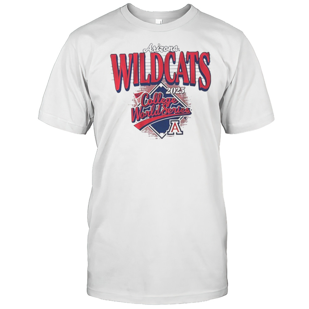 Arizona Wildcats Baseball 2025 College World Series Shirt
