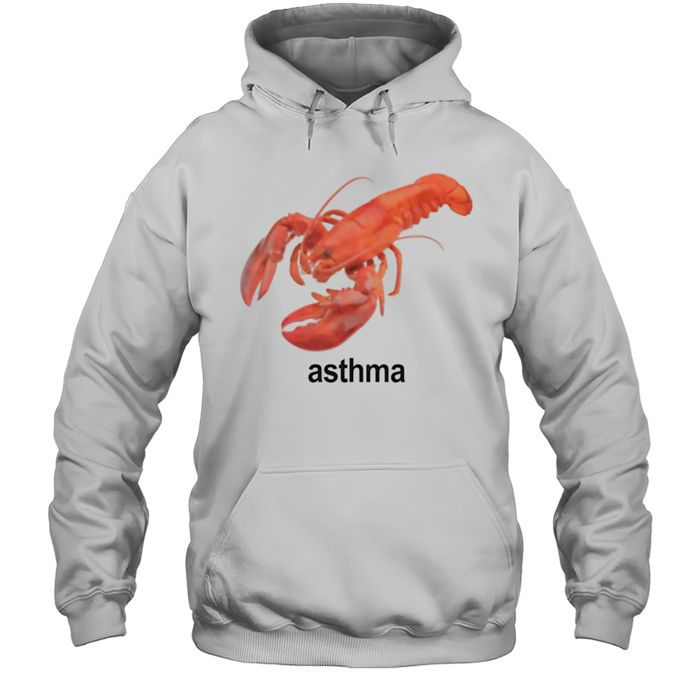 Asthma Shrimp Shirt Unisex Hoodie