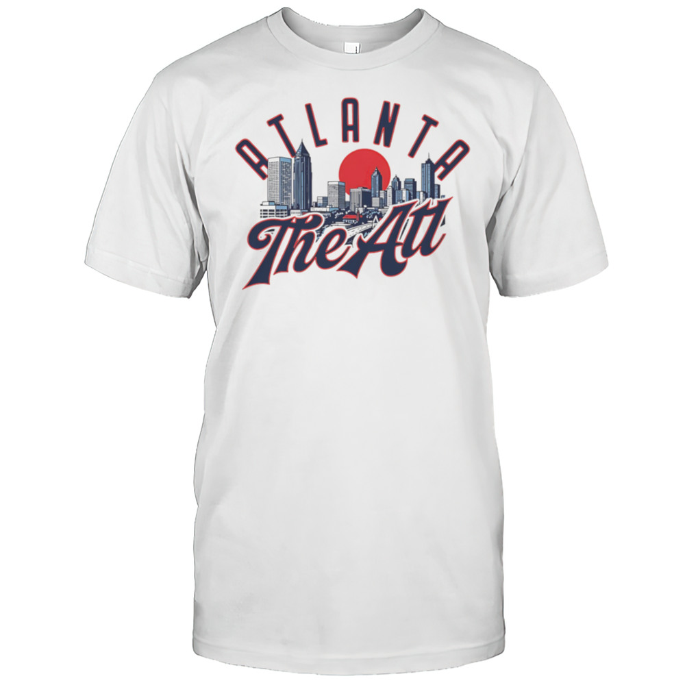 Atlanta The Stl Skyline Sunset Shirt