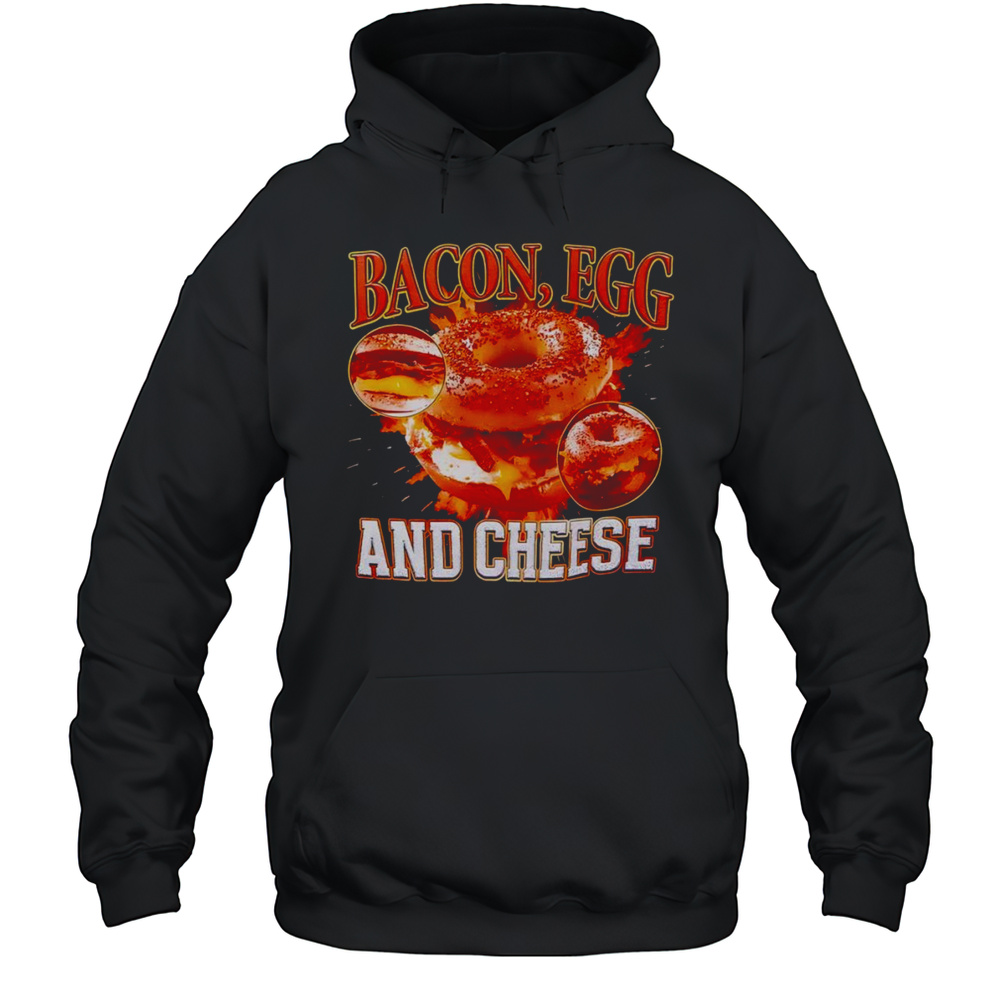 Bacon Egg And Cheese Retro Shirt Unisex Hoodie