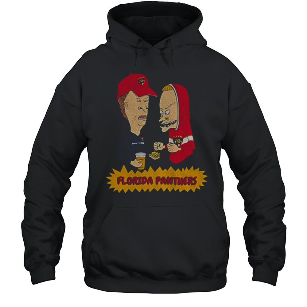 Beavis And Butt Head Florida Panthers NHL Hockey Shirt Unisex Hoodie