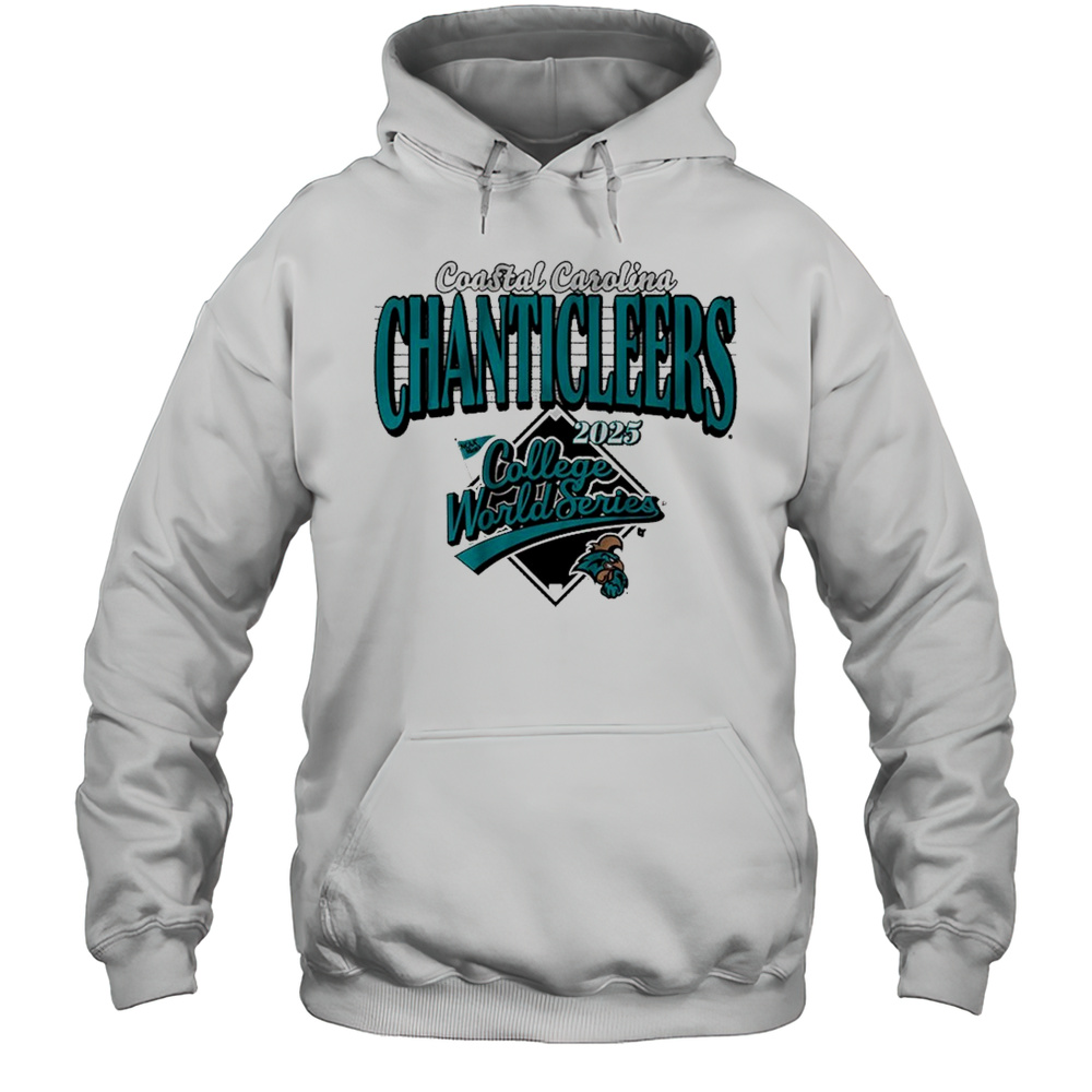 Coastal Carolina Baseball 2025 College World Series Shirt Unisex Hoodie