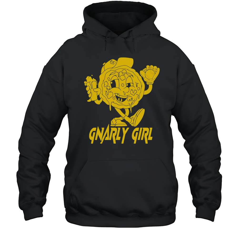 Cookie Mascot Gnarly Girl Shirt Unisex Hoodie
