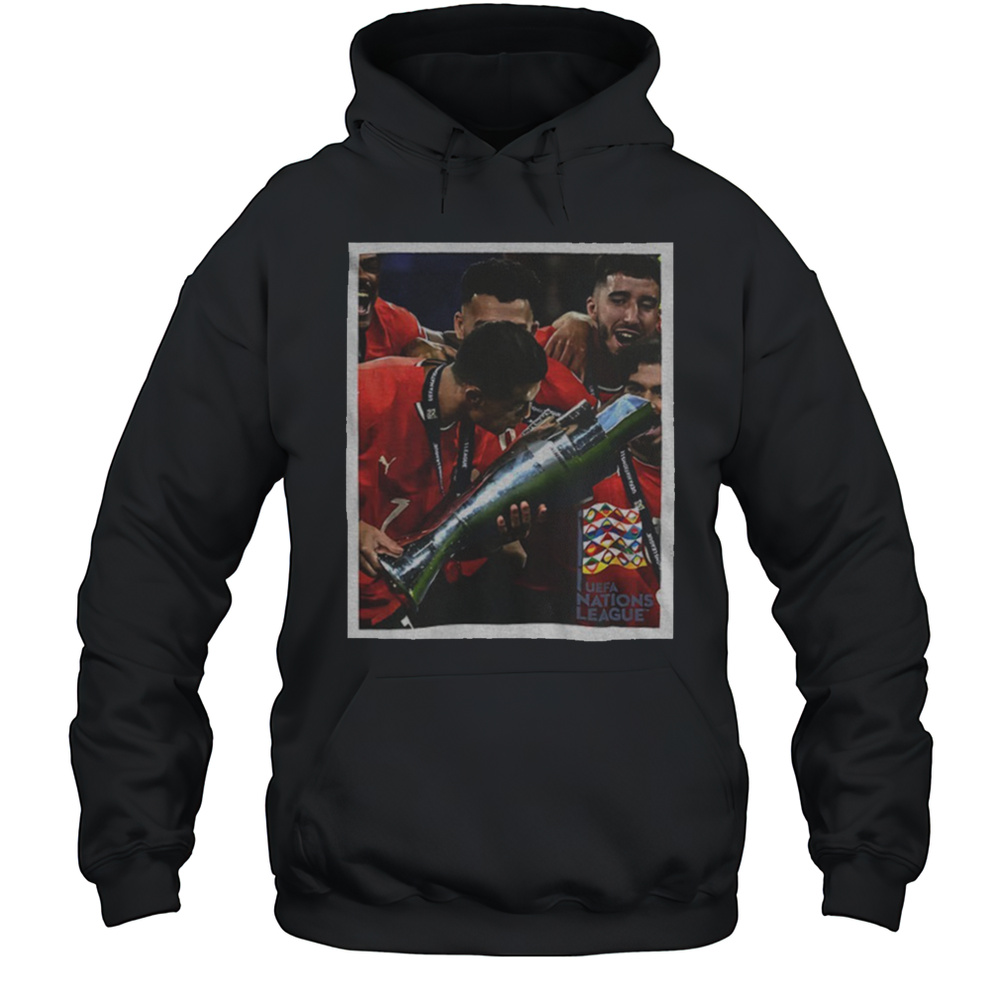 Cristiano Ronaldo UEFA Nations League Champions Victory Shirt Unisex Hoodie