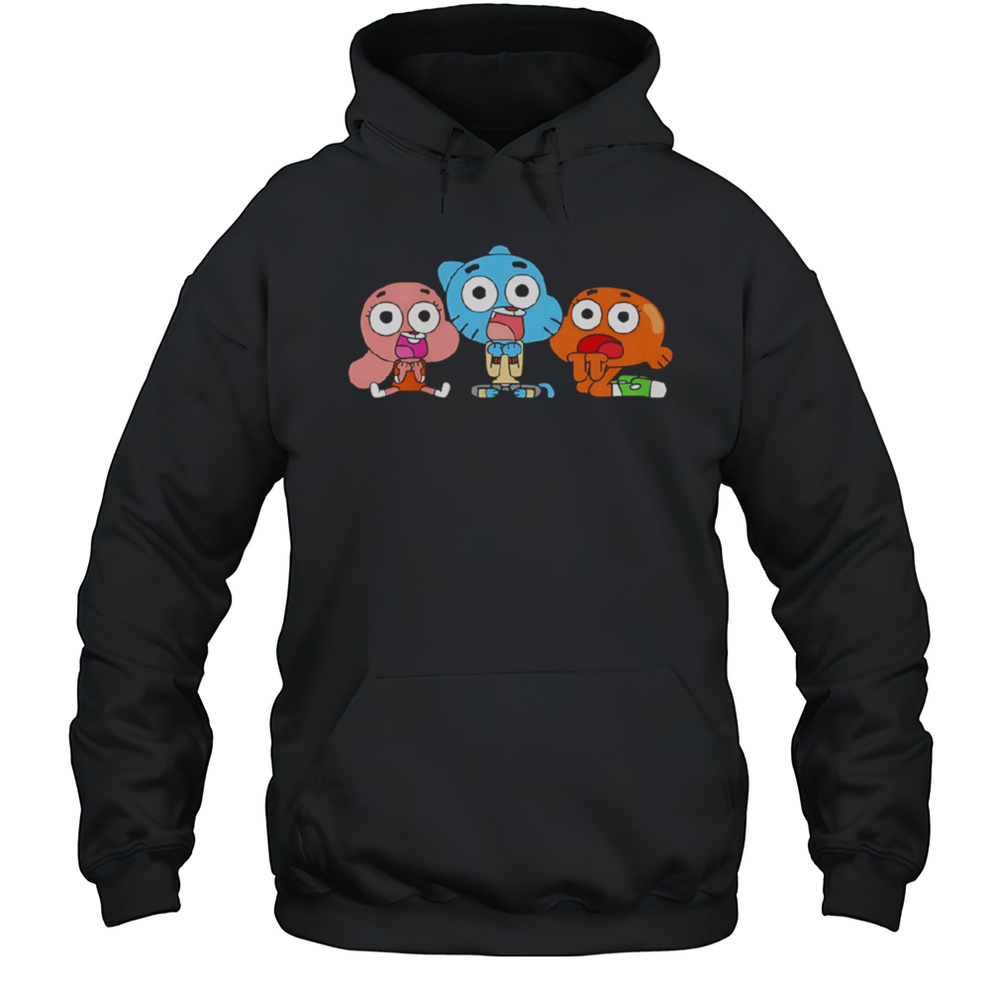Gumball Darwin Anais Cartoon Shirt Unisex Hoodie