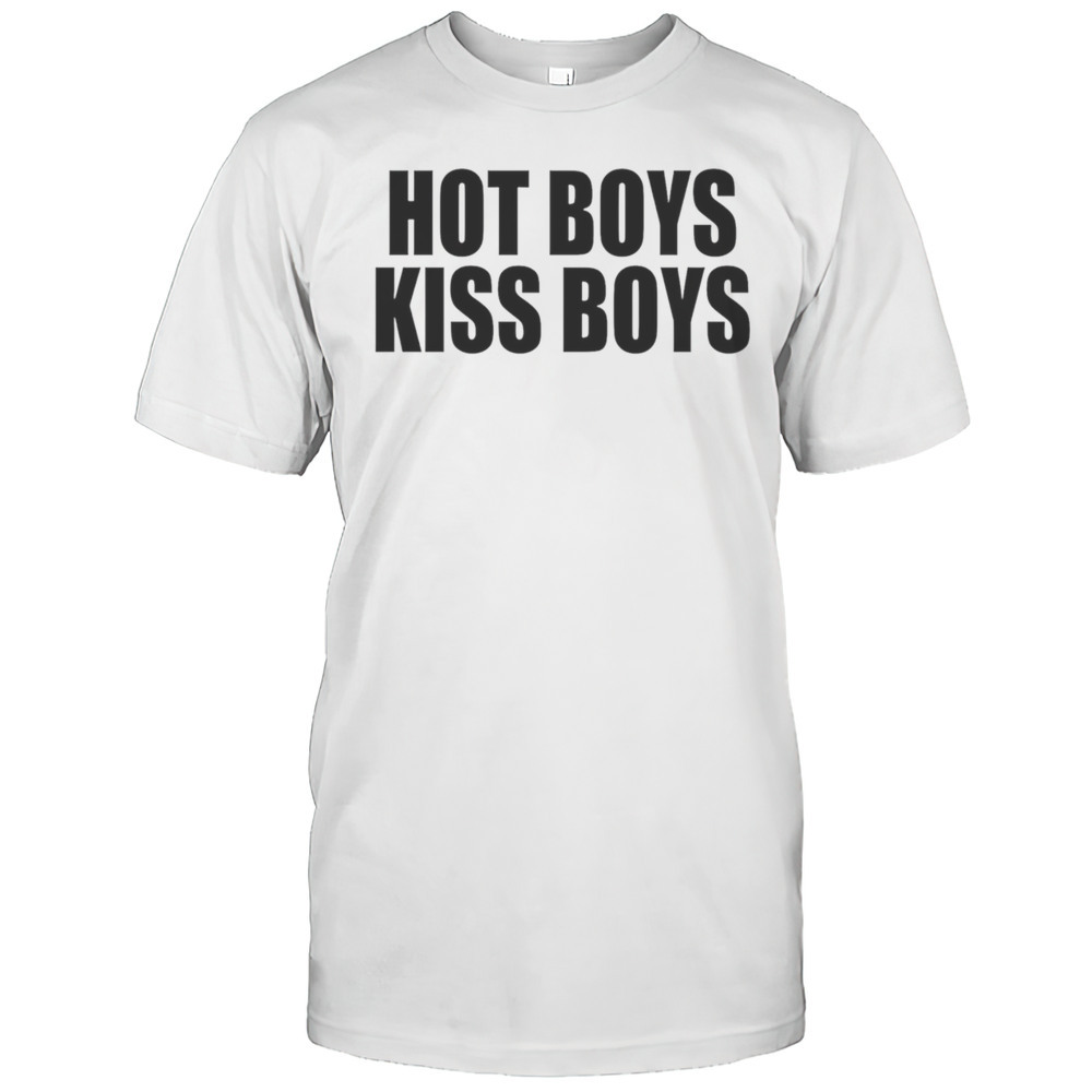 Hot Boys Kiss Boys Shirt