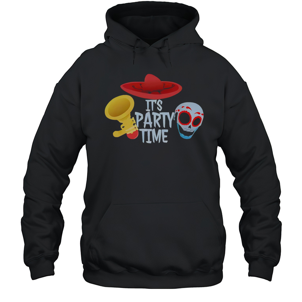Its Party Time Horrors Shirt Unisex Hoodie