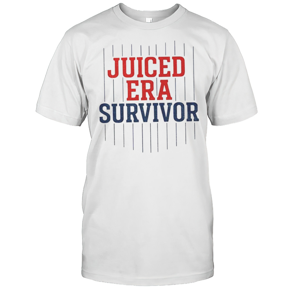Juiced Era Survivor Baseball Fan Funny Shirt