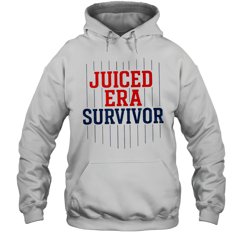 Juiced Era Survivor Baseball Fan Funny Shirt Unisex Hoodie