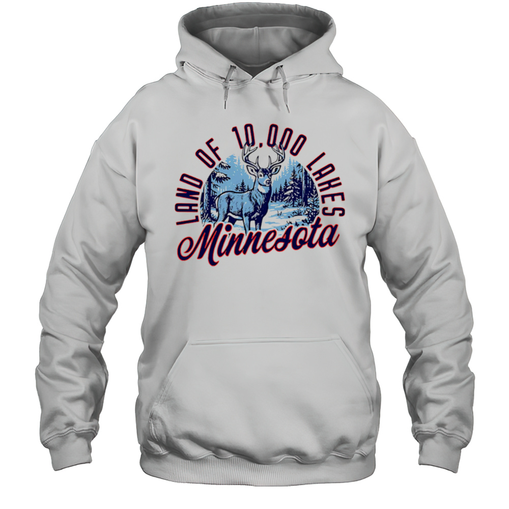 Land Of 10000 Lakes Minnesota Sunset Shirt Unisex Hoodie