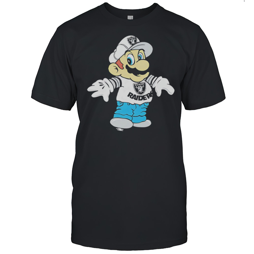 Mario Las Vegas Raiders Shirt