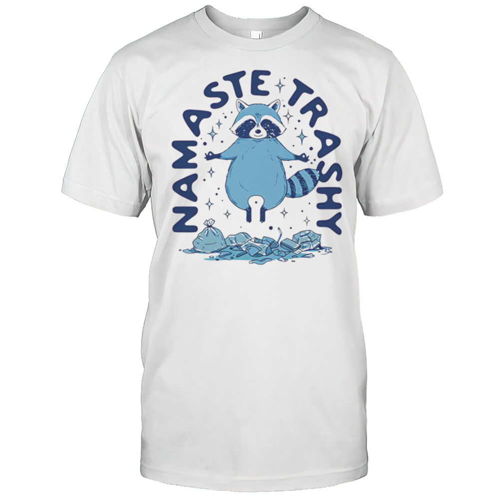 Namaste Trashy Raccoon Shirt