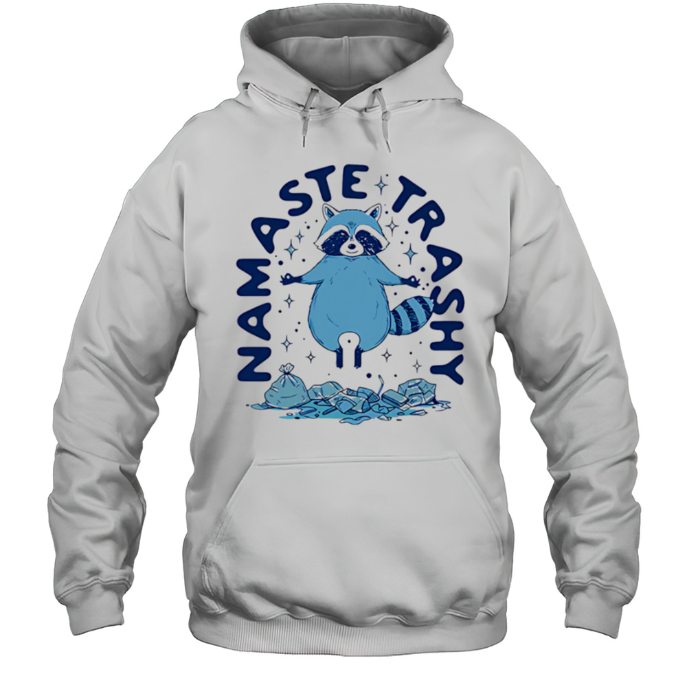Namaste Trashy Raccoon Shirt Unisex Hoodie
