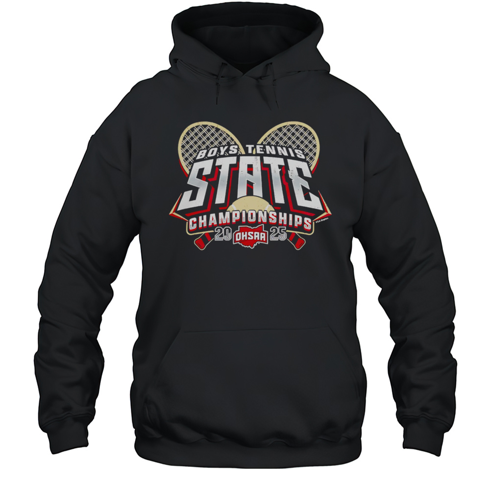 Ohsaa Store 2025 OHSAA Boys Tennis State Championships Shirt Unisex Hoodie