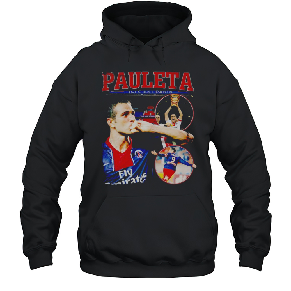 Pauleta Paris Saint-Germain Vintage Shirt Unisex Hoodie