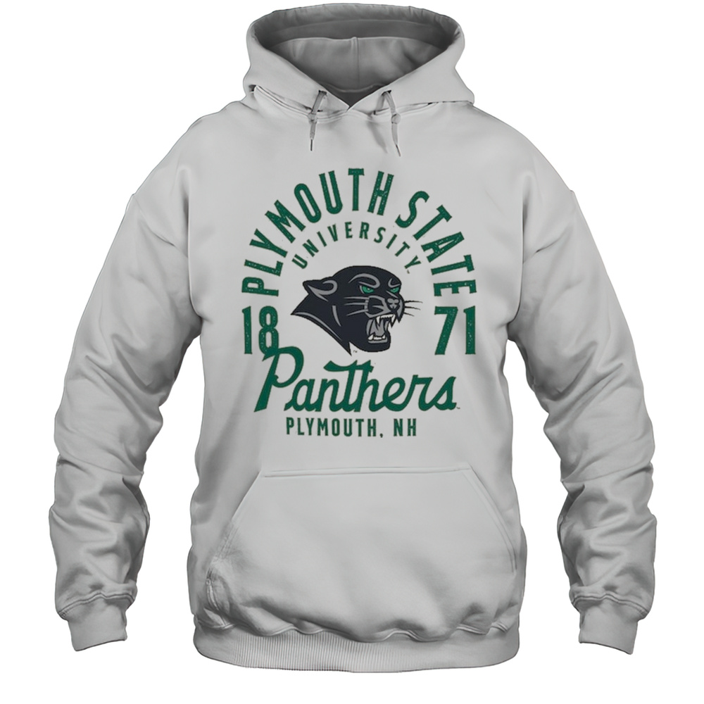 Plymouth State Panthers Comfort Colors Mascot Overlay Shirt Unisex Hoodie