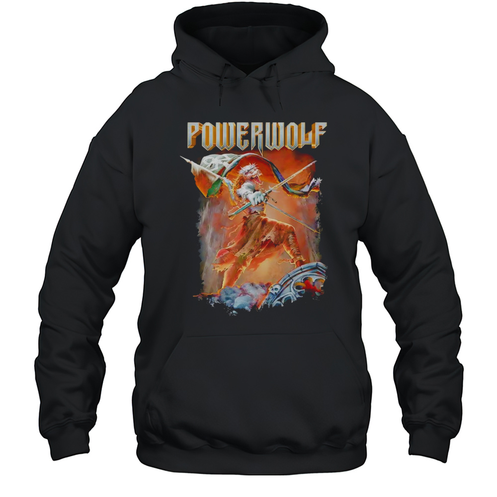 Powerwolf Wild For Life Shirt Unisex Hoodie