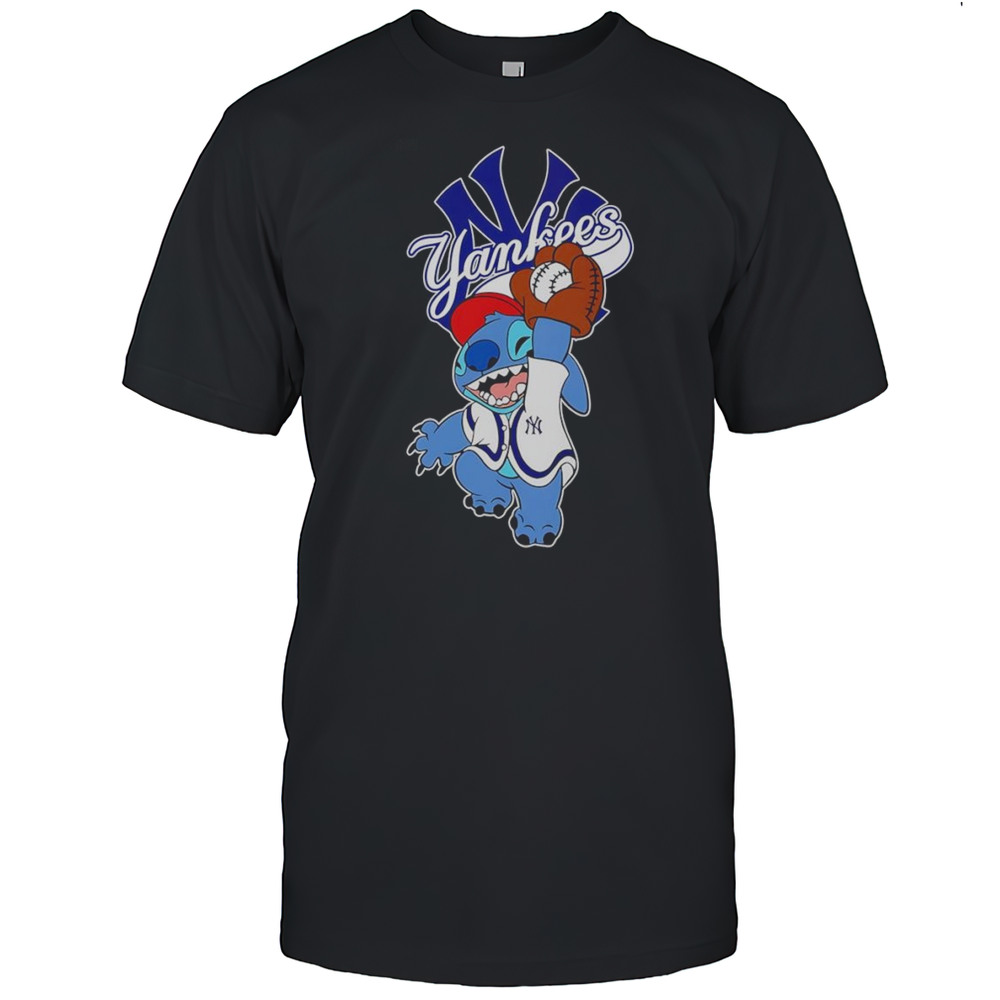Stitch Play Baseball New York Yankees Shirt