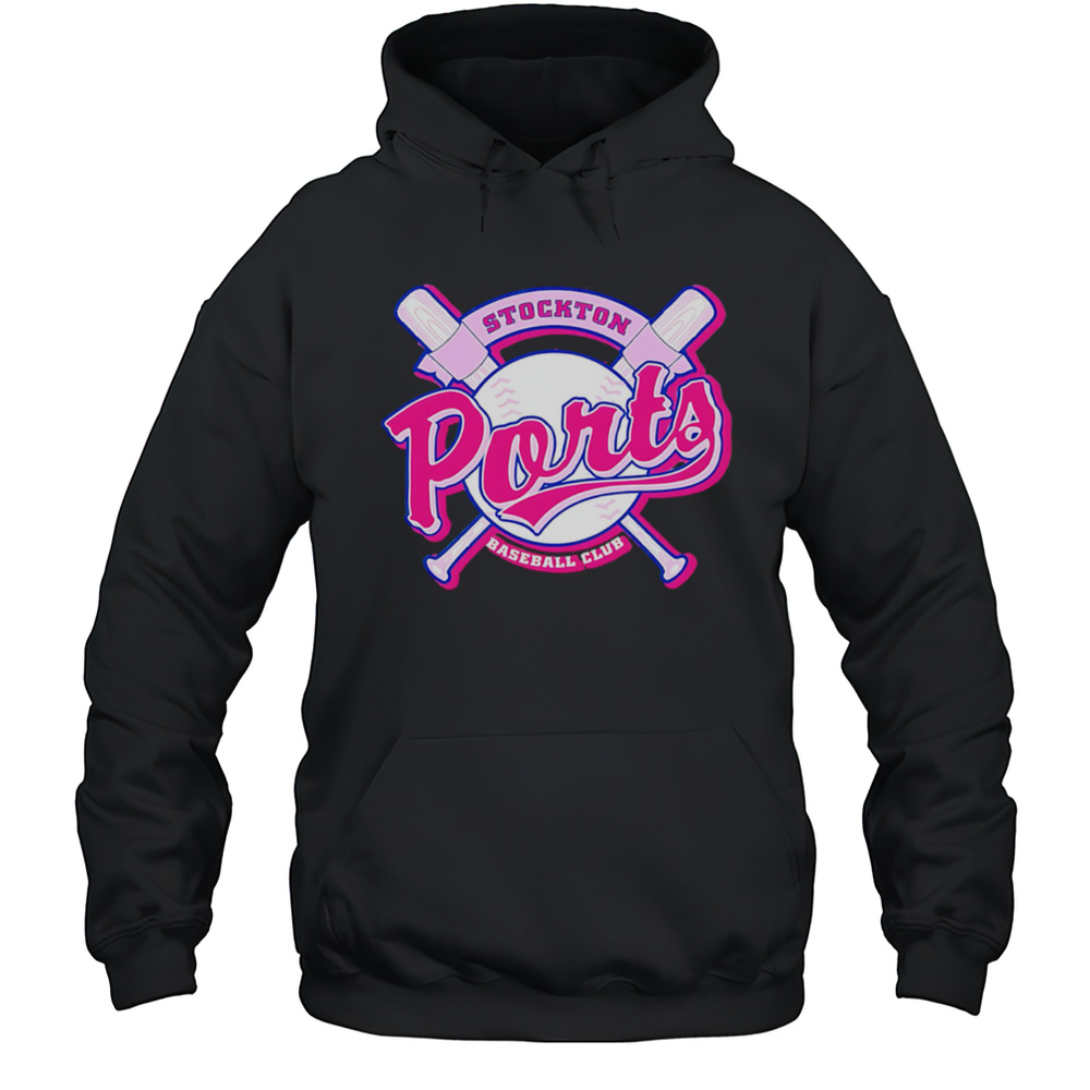 Stockton Ports Baseball Club X Pink Night 2025 Logo Shirt Unisex Hoodie