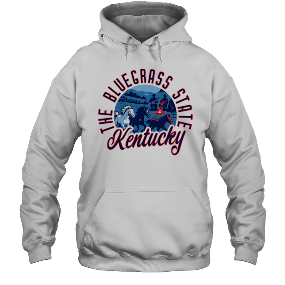 The Bluegrass State Steppe Sunset Shirt Unisex Hoodie