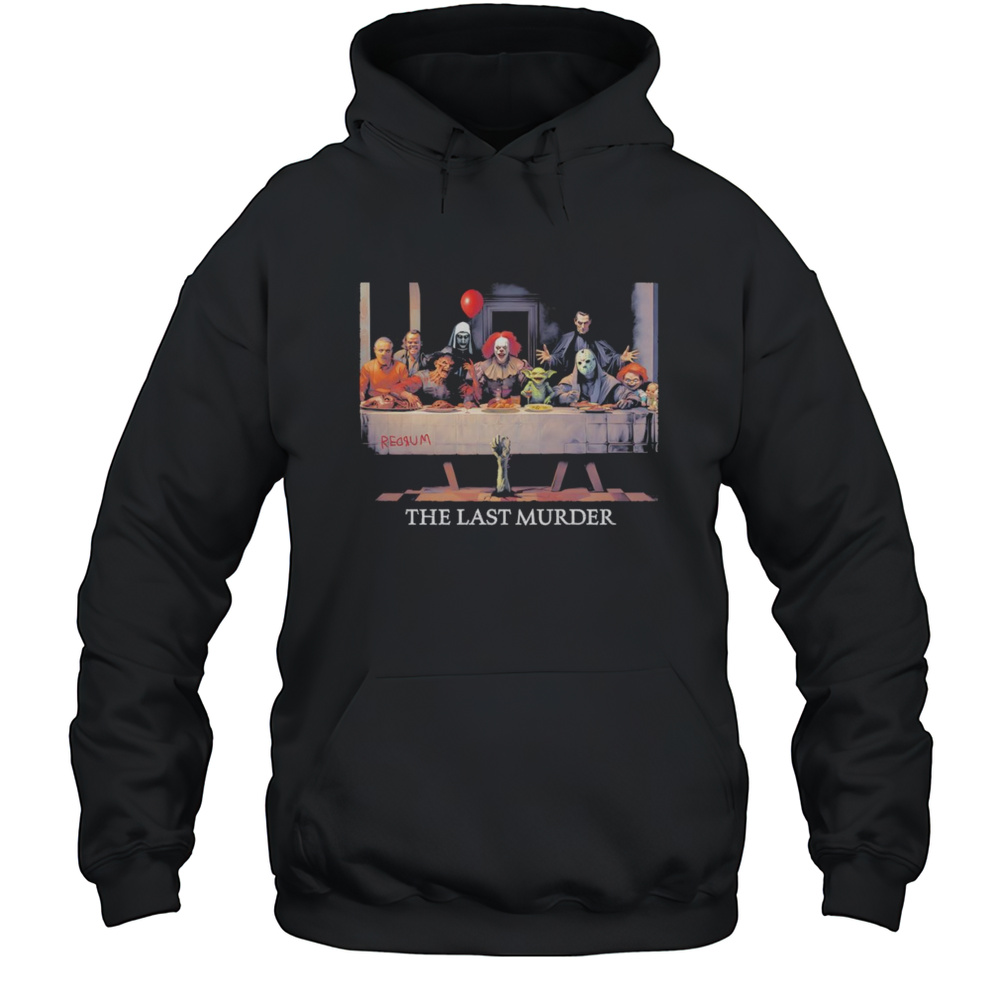 The Last Murder Horror Character Shirt Unisex Hoodie