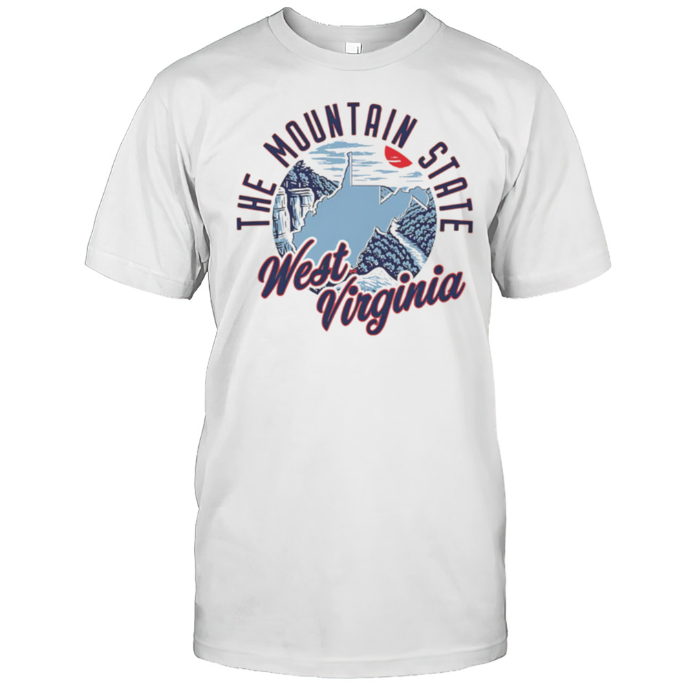 The Mountain State West Virginia Skyline Sunset Shirt