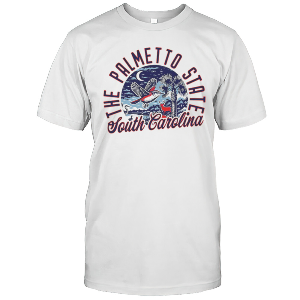 The Palmetto State South Carolina Skyline Sunset Shirt