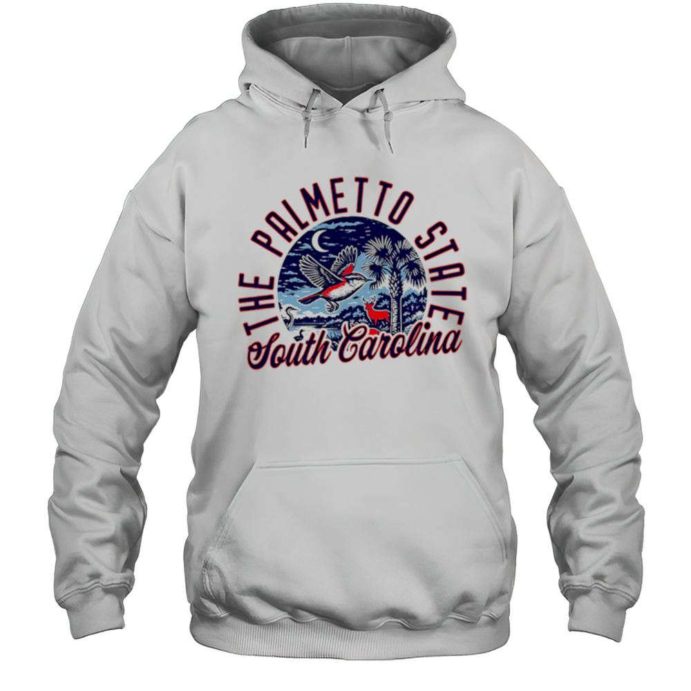 The Palmetto State South Carolina Skyline Sunset Shirt Unisex Hoodie