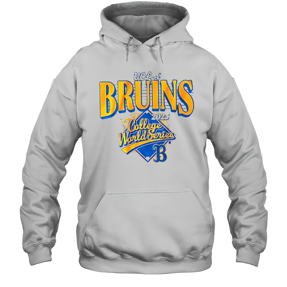 UCLA Bruins Baseball 2025 College World Series Shirt Unisex Hoodie
