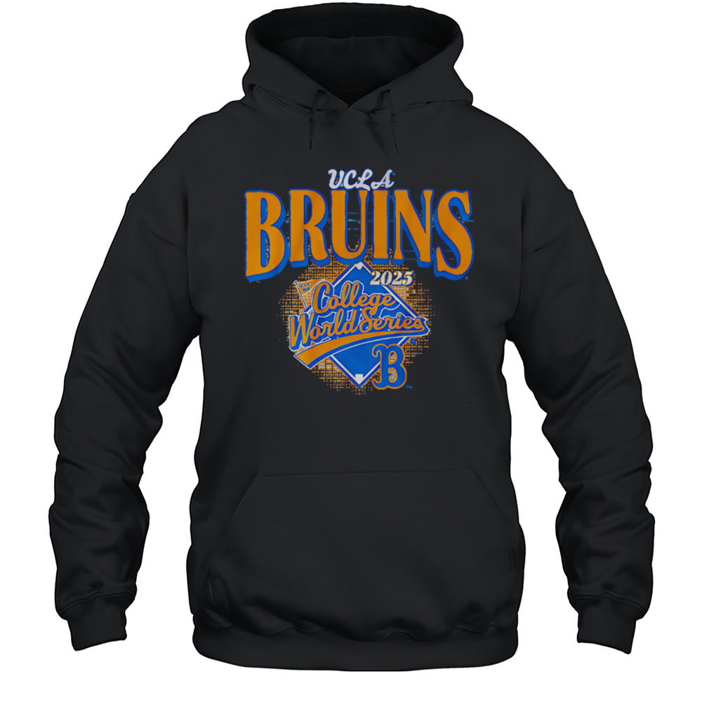 UCLA Bruins Baseball 2025 College World Series Shirt Unisex Hoodie