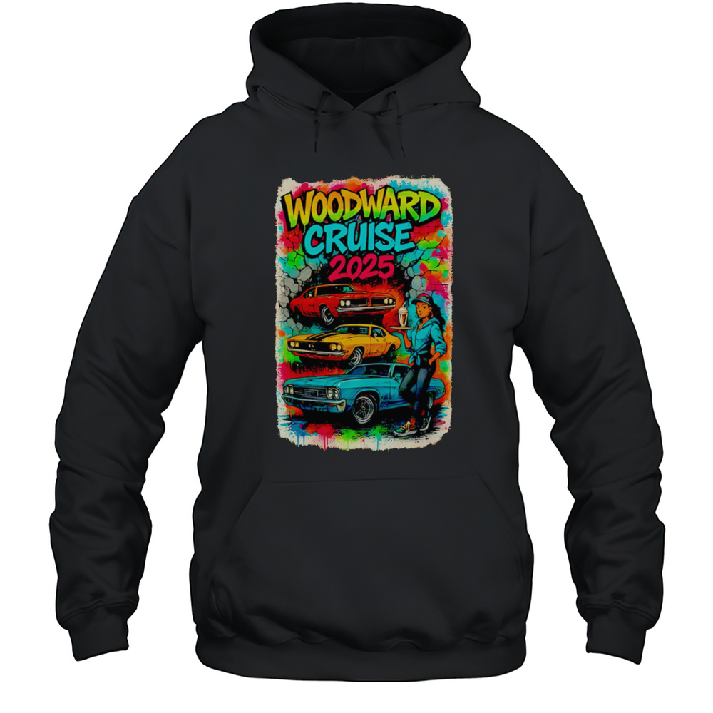 Woodward 2025 Graffiti Style Pride Shirt Unisex Hoodie