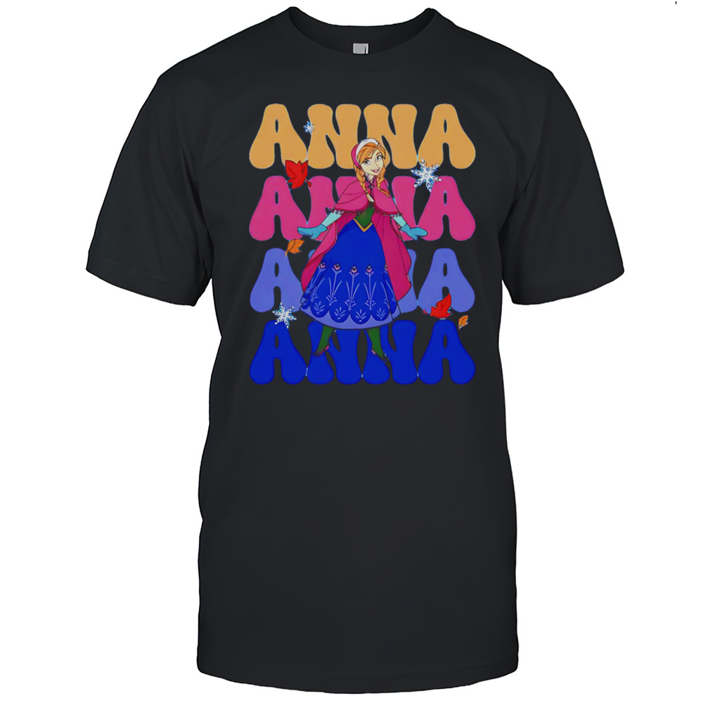 Anna Repeat Cartoon Cute Shirt