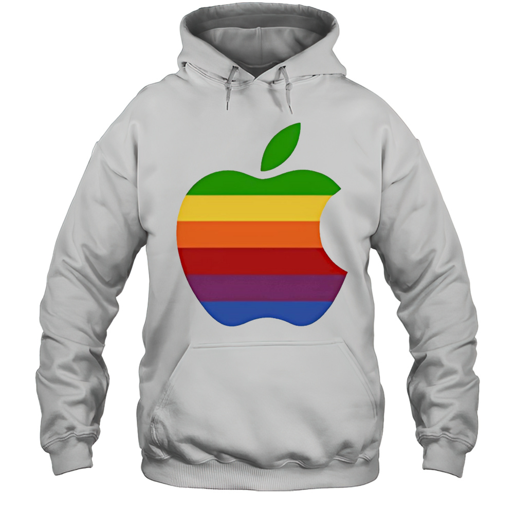 Apple Pride LGBT Shirt Unisex Hoodie