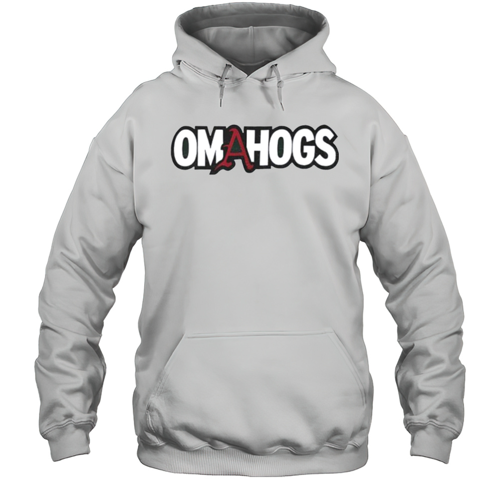 Arkansas Razorbacks Baseball OmaHogs Shirt Unisex Hoodie