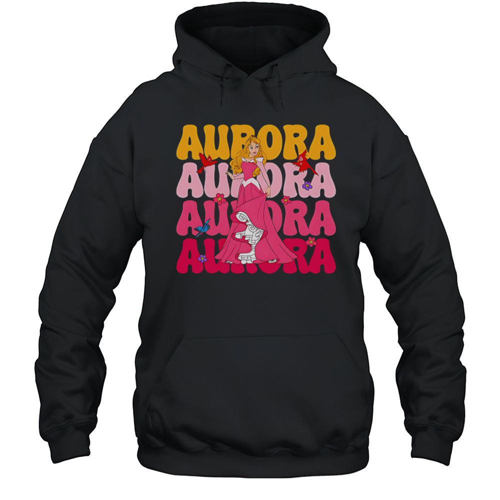 Aurora Repeat Cartoon Cute Shirt Unisex Hoodie