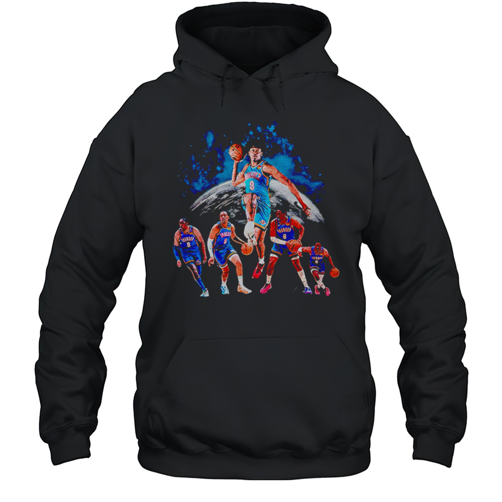 Jalen Williams Okc Playoff Thunder Up Shirt Unisex Hoodie