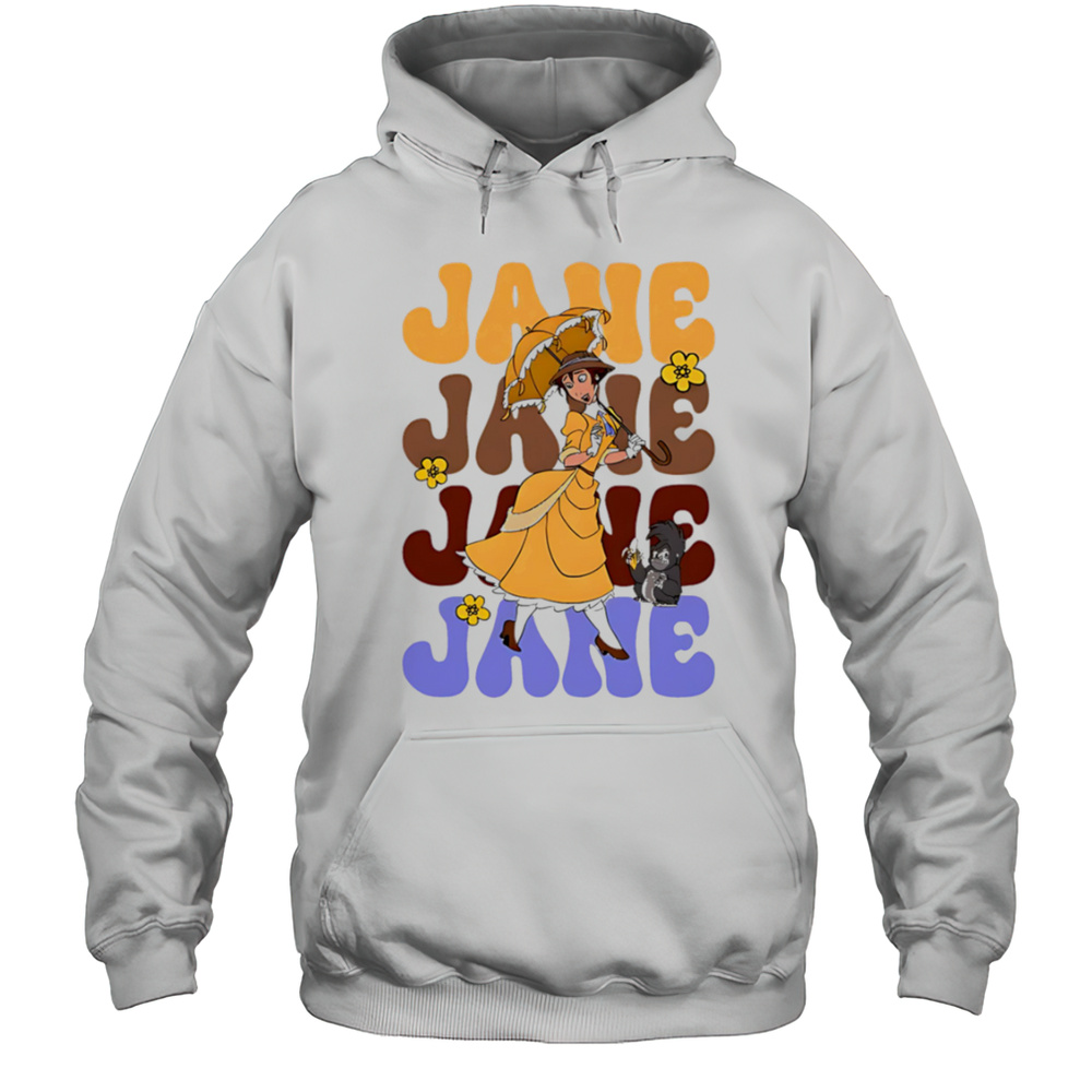 Jane Repeat Cartoon Cute Shirt Unisex Hoodie