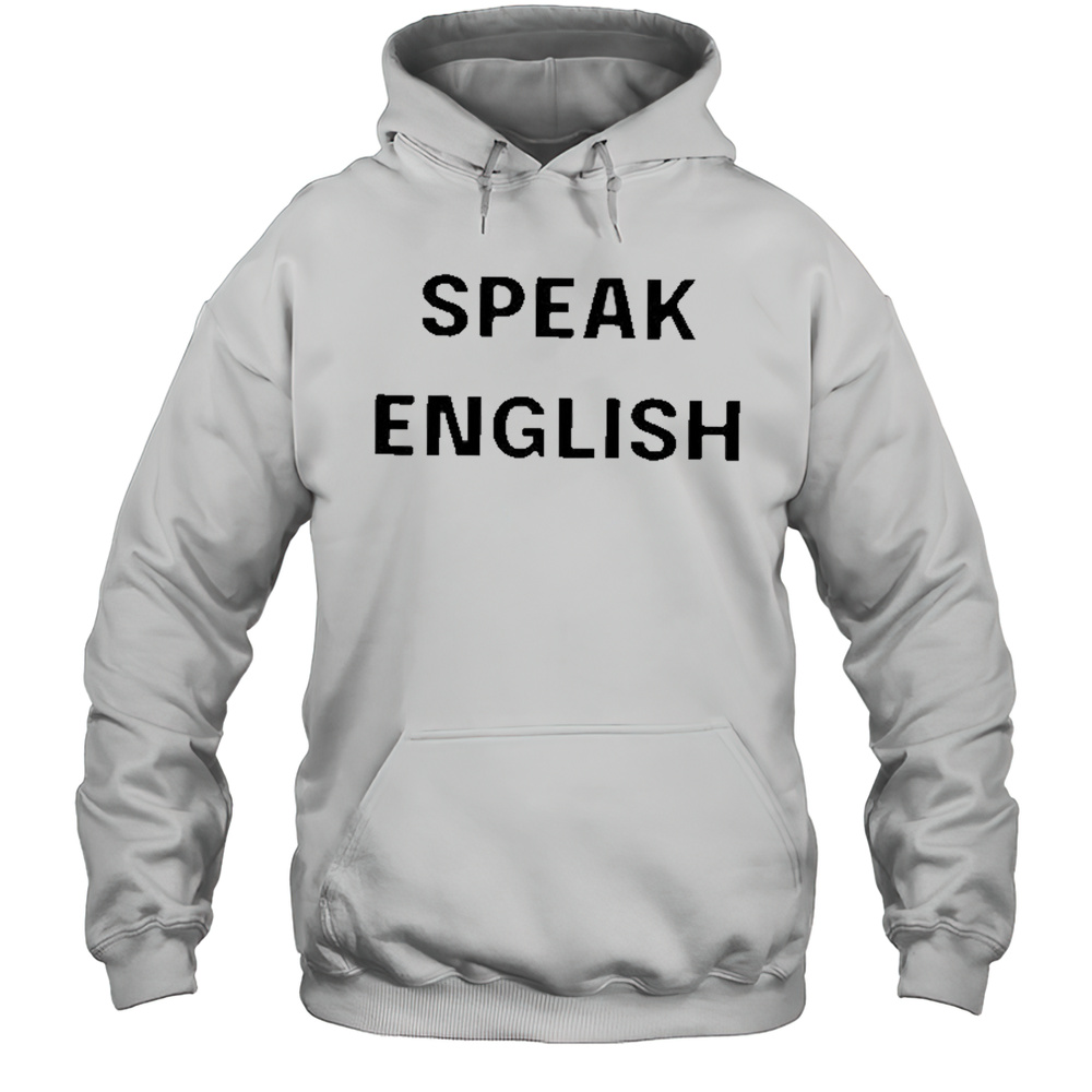 John Rocker Wearing Speak English Shirt Unisex Hoodie