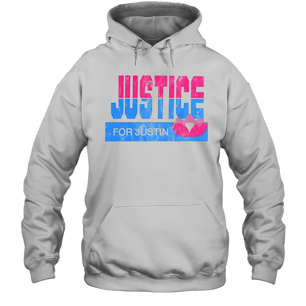 Justice For Justin Lotus Flower Shirt Unisex Hoodie