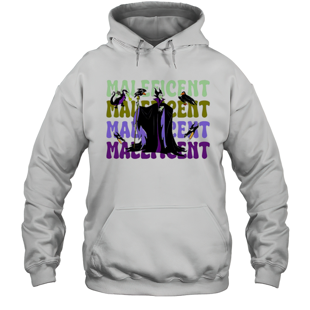 Maleficent Repeat Cartoon Cute Shirt Unisex Hoodie