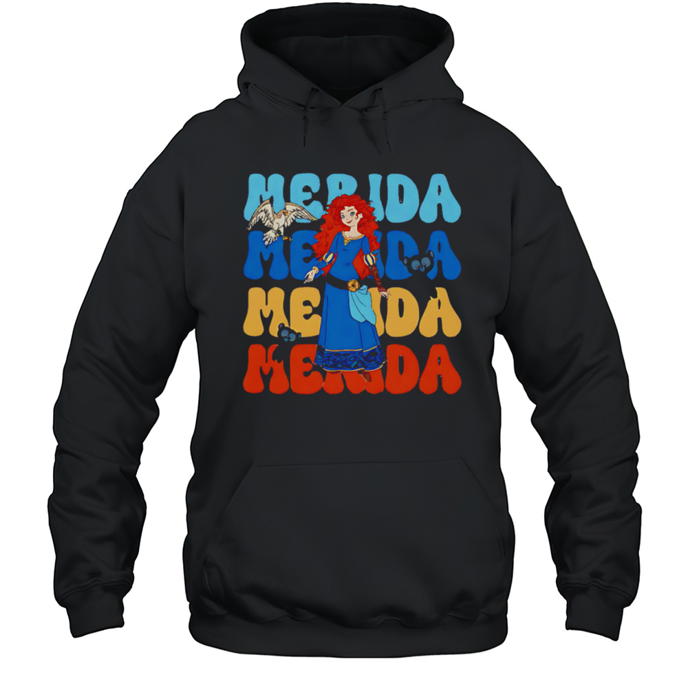 Merida Repeat Cartoon Cute Shirt Unisex Hoodie