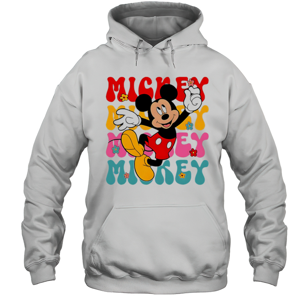 Mickey Repeat Cartoon Cute Shirt Unisex Hoodie