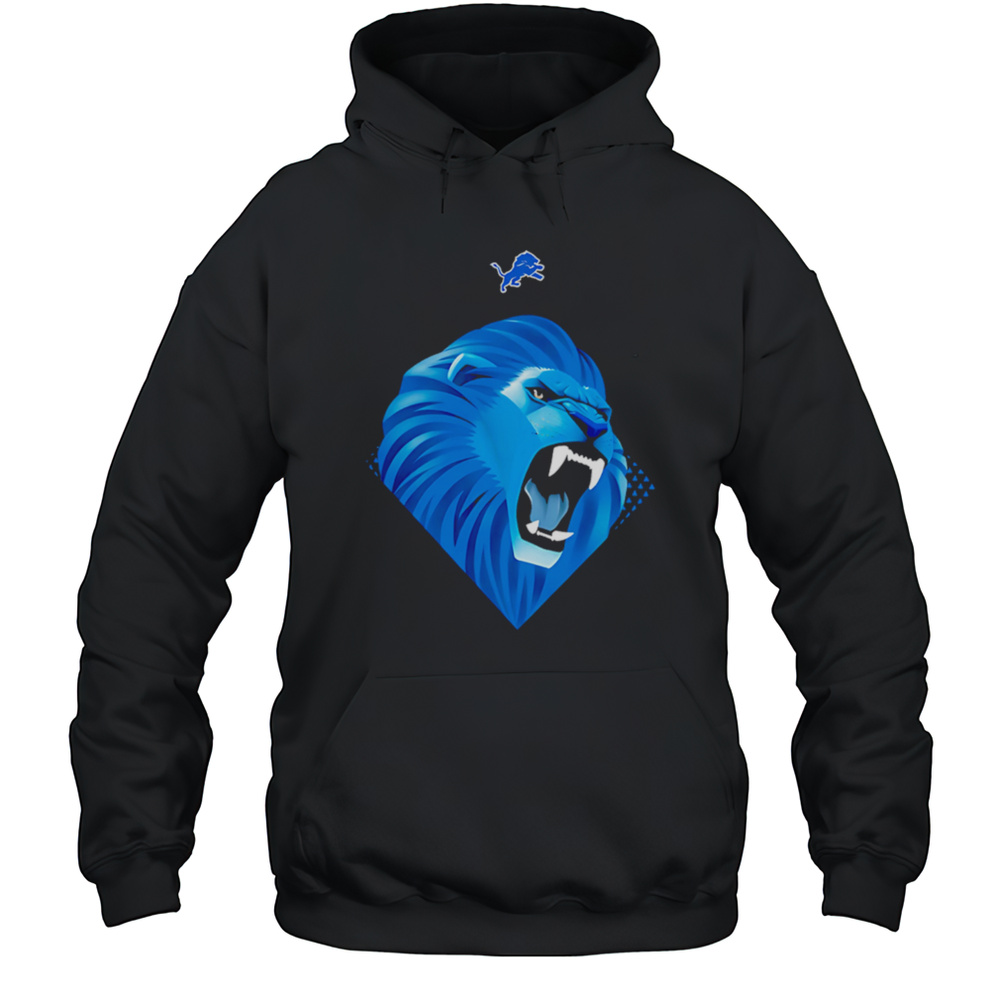 NFL Team Apparel Youth Detroit Lions Shirt Unisex Hoodie