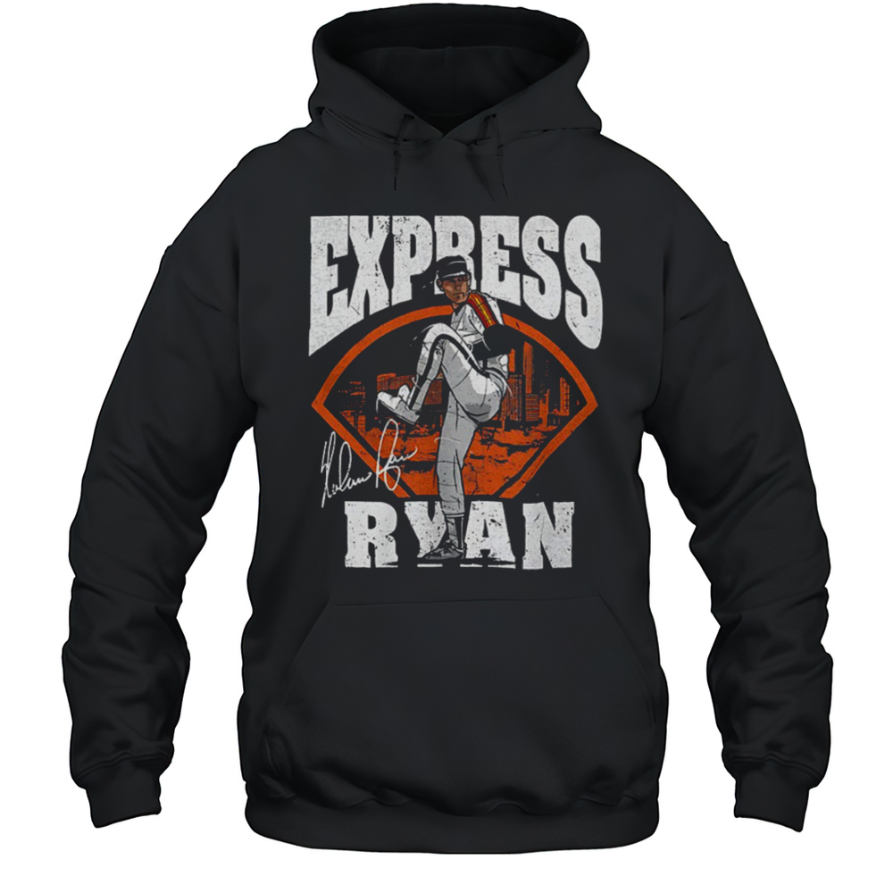 Nolan Ryan Houston Astros MLB Baseball Player Express Field Shirt Unisex Hoodie