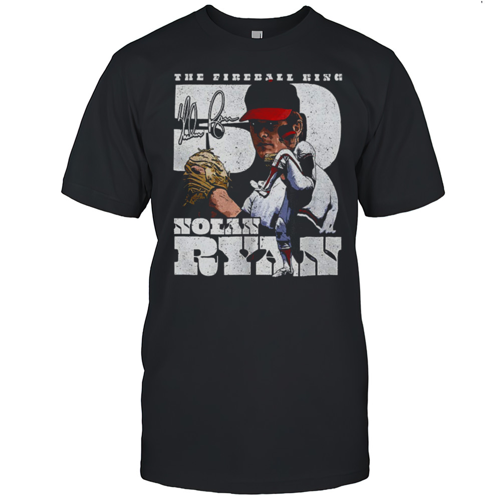 Nolan Ryan Los Angeles Angels MLB Baseball Player A Throwback Dual Shirt