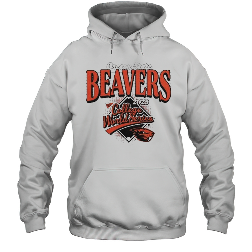 Oregon State Baseball 2025 CWS Shirt Unisex Hoodie