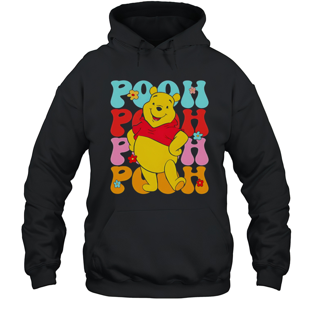 Pooh Repeat Cartoon Cute Shirt Unisex Hoodie