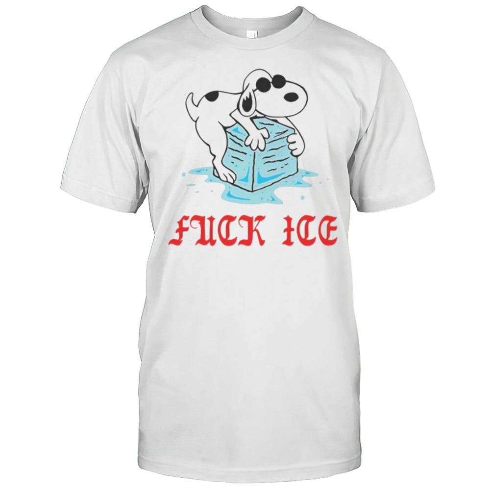 Snoopy Fuck Ice Ivory Shirt