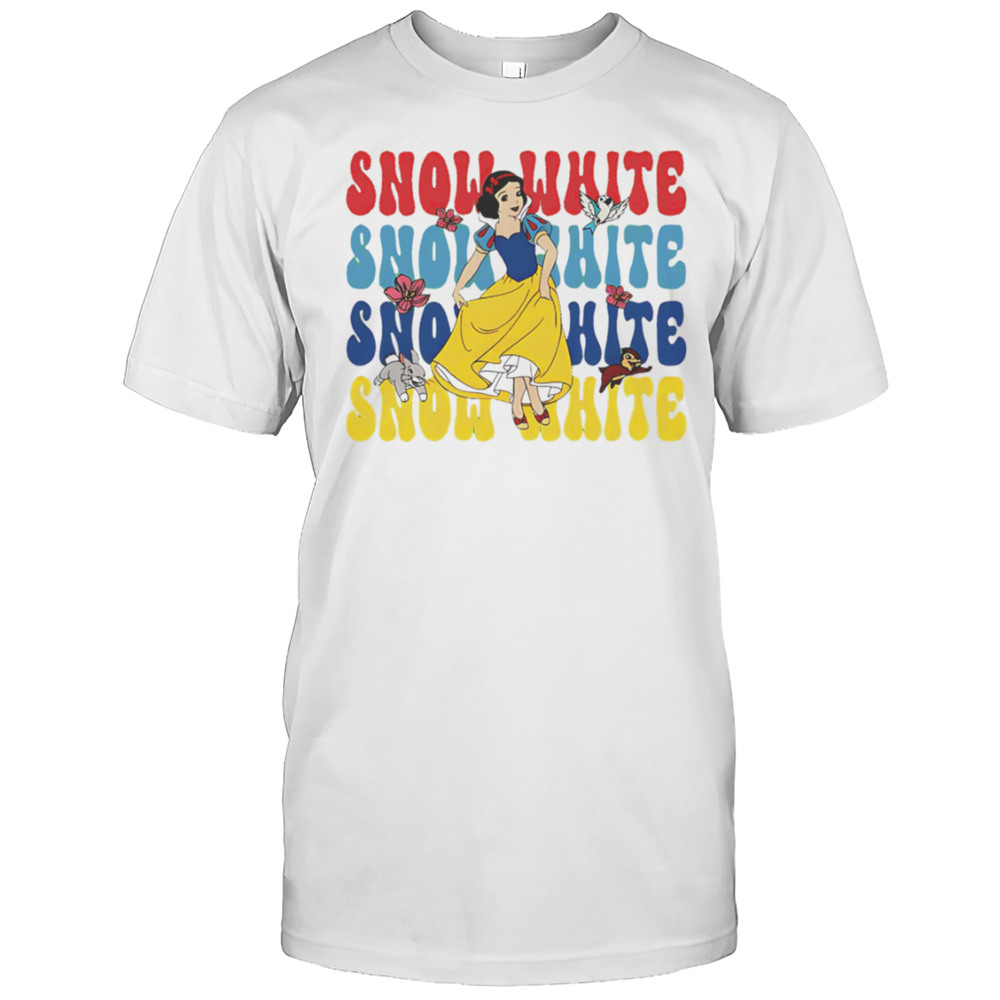 Snow White Repeat Cartoon Cute Shirt